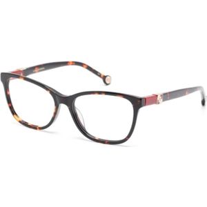 Carolina Herrera, Dames, Accessoires, Bruin, Maat: 55 MM