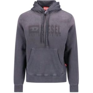 Diesel, Heren, Sweatshirts & Hoodies, Veelkleurig, Maat: XL Katoen,