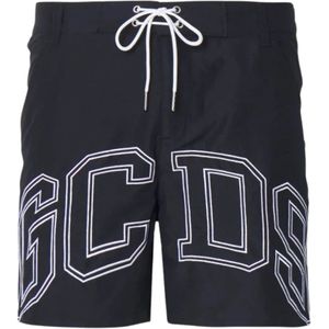 Gcds, Heren, Badkleding, Zwart, Maat: S Poliester,