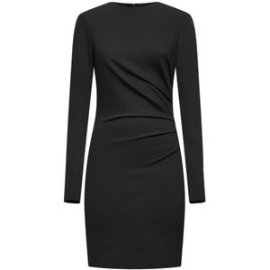 Silvian Heach, Dames, Jurken, Zwart, Maat: 2XS Zijde,