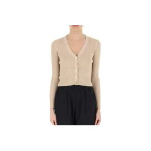 Pinko Cardigans , Beige , Dames , Maat: XS