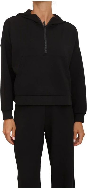 Armani Exchange, Dames, Sweatshirts & Hoodies, Wit, Maat: L Viscose,