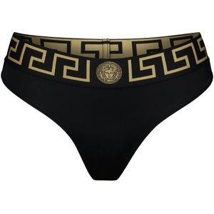 Versace, Dames, Badkleding, Zwart, Maat: L