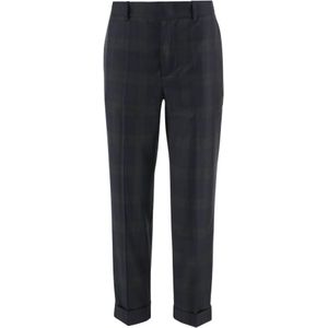 Sa Su Phi, Heren, Broeken, Zwart, Maat: W38 Wol,