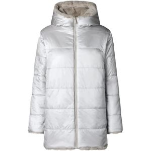 Save The Duck, Dames, Mantels, Grijs, Maat: 2XL