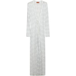 Missoni, Dames, Jurken, Wit, Maat: S Viscose,