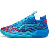 PUMA - MB.04 Lo Alien Skins - Basketbalschoenen - Blauw/Roze/Groen