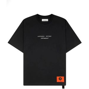 Oamc, Heren, Tops, Zwart, Maat: XL