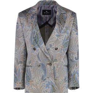 Etro, Dames, Jassen, Veelkleurig, Maat: XL Katoen,