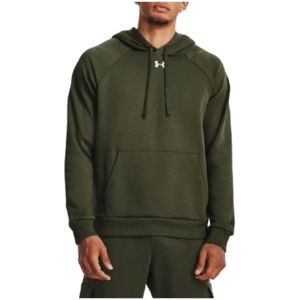 Under Armour, Heren, Sweatshirts & Hoodies, Groen, Maat: S Katoen,