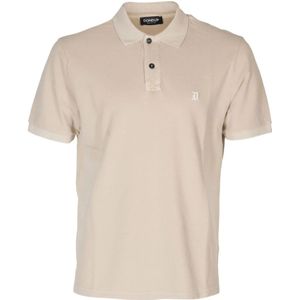 Dondup, Heren, Tops, Beige, Maat: L Katoen,