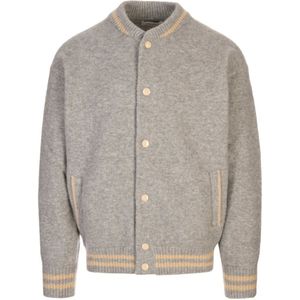 Laneus, Heren, Truien, Grijs, Maat: 2XL Zijde,