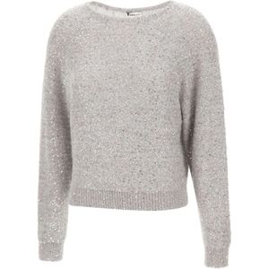 Marella, Dames, Truien, Grijs, Maat: 2XL Wol,