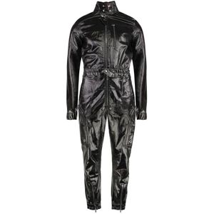 Rick Owens, Heren, Jumpsuits & Playsuits, Zwart, Maat: 2XL