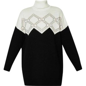 Liu Jo, Dames, Jurken, Veelkleurig, Maat: 2XS Wol,