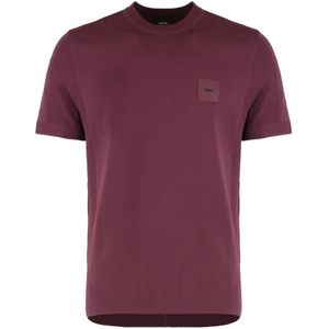 Hugo, Heren, Tops, Rood, Maat: M Katoen,