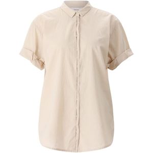 XiRENA, Dames, Blouses & Shirts, Beige, Maat: L Katoen,