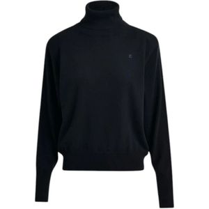 Essentiel Antwerp, Dames, Truien, Zwart, Maat: S Wol,