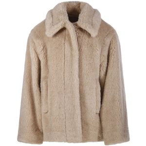 Max Mara, Dames, Jassen, Bruin, Maat: 3XS