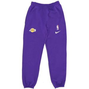 Nike, Heren, Broeken, Paars, Maat: L Poliester,