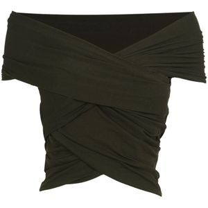 Cortana, Dames, Tops, Groen, Maat: S Zijde,