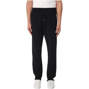 Saint Laurent, Heren, Broeken, Zwart, Maat: S Katoen,