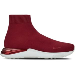 Ferragamo, Dames, Schoenen, Rood, Maat: 37 EU Katoen,
