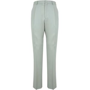 Lanvin Sage Straight Leg Broek , Green , Heren , Maat: XL