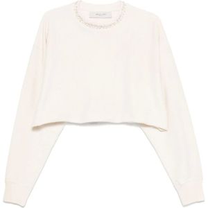 Golden Goose, Dames, Truien, Wit, Maat: M