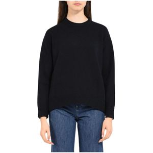 Max Mara, Dames, Truien, Blauw, Maat: M Wol,