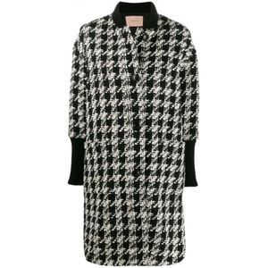 Twinset, Dames, Mantels, Veelkleurig, Maat: S Katoen,