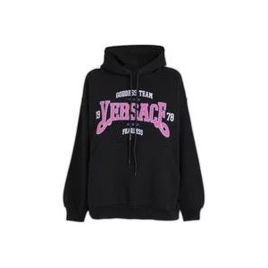 Versace Hoodies , Black , Dames , Maat: XS