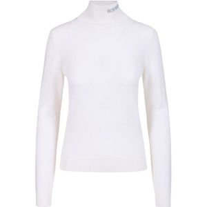 Iceberg, Dames, Truien, Beige, Maat: XS Wol,