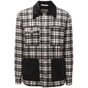 Paolo Pecora, Heren, Jassen, Veelkleurig, Maat: L