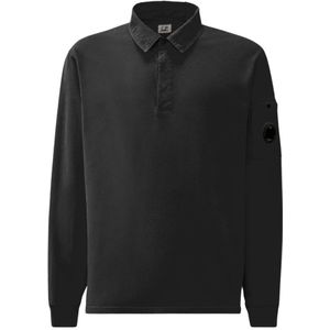 C.p. Company, Heren, Tops, Zwart, Maat: XL Fleece,