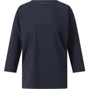 Raffaello Rossi, Dames, Tops, Blauw, Maat: 2XS Jersey,