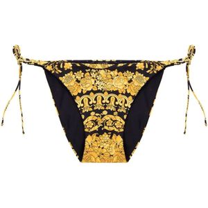 Versace, Dames, Badkleding, Geel, Maat: M Polyamide,