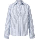 Samsøe Samsøe - Satolina - Blouse - Lichtblauw - Wijde Pasvorm