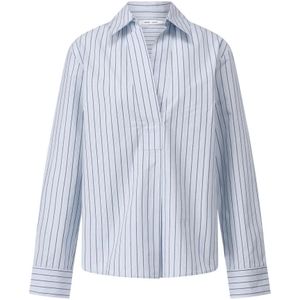 Samsøe Samsøe - Satolina - Blouse - Lichtblauw - Wijde Pasvorm
