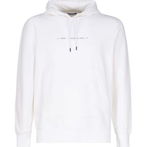 C.p. Company, Heren, Sweatshirts & Hoodies, Wit, Maat: XL Katoen,