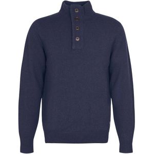 Barbour, Heren, Truien, Blauw, Maat: XL Wol,