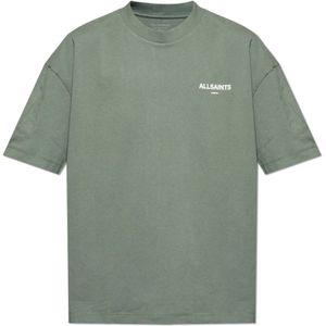 AllSaints, Heren, Tops, Groen, Maat: XL Katoen,