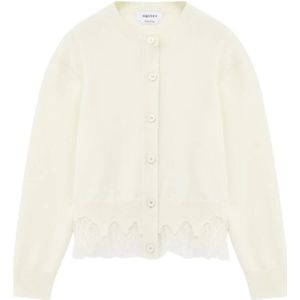 Alexander McQueen, Dames, Truien, Beige, Maat: S