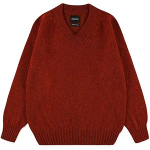 Howlin', Heren, Truien, Rood, Maat: L Wol,