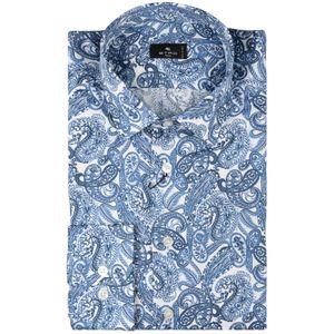 Etro, Heren, Overhemden, Blauw, Maat: M