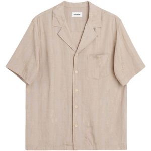 Soulland, Heren, Overhemden, Beige, Maat: L/Xl Viscose,