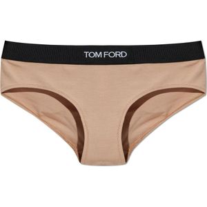 Tom Ford, Dames, Ondergoed, Beige, Maat: L Zijde,