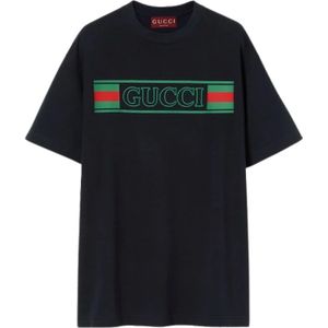 Gucci, Heren, Tops, Zwart, Maat: XL Katoen,
