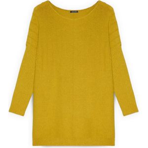 Fiorella Rubino, Dames, Truien, Geel, Maat: Xs/S Nylon,