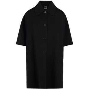 Aspesi, Dames, Jassen, Blauw, Maat: XS Wol,